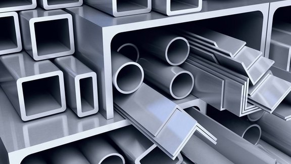 Produktbroschüre ProfilMaker Titel der Produktbroschüre ProfilMaker. Zu sehen sind verschiedene Profile.