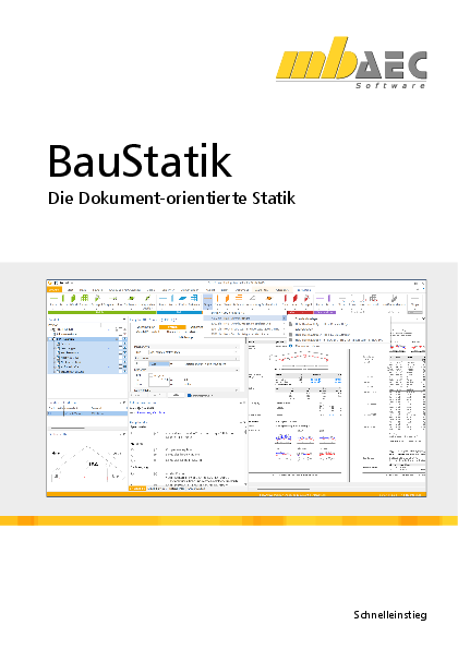 BauStatik - Die Dokument-orientierte Statik