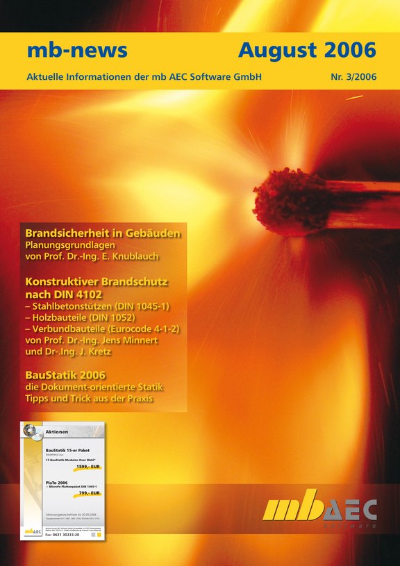 Titelseite der mb-news-Ausgabe 03-2006