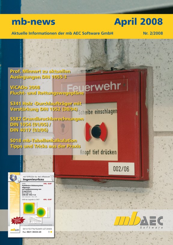 Titelseite der mb-news-Ausgabe 02-2008