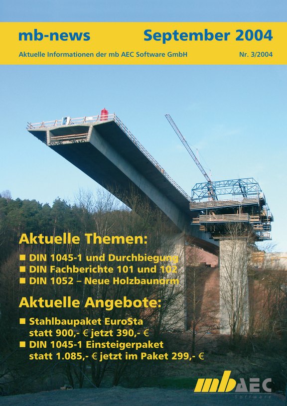 Titelseite der mb-news-Ausgabe 03-2004