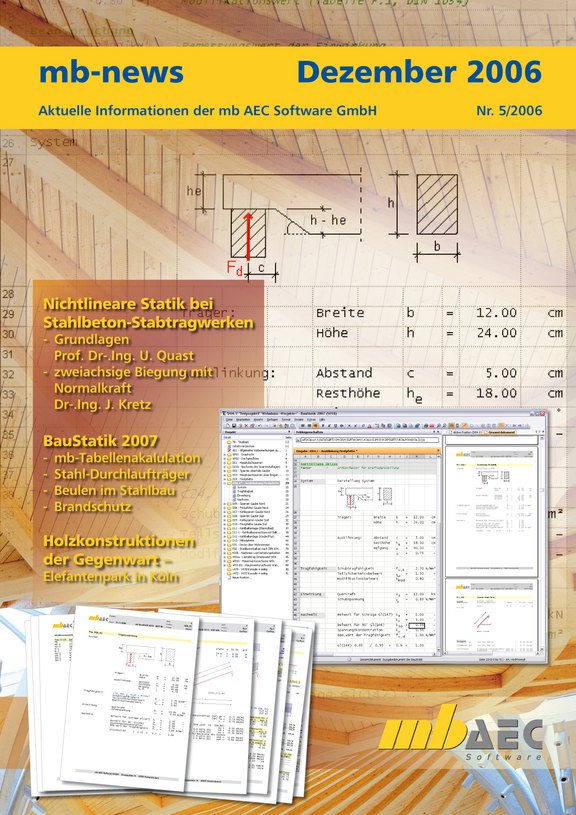 Titelseite der mb-news-Ausgabe 05-2006