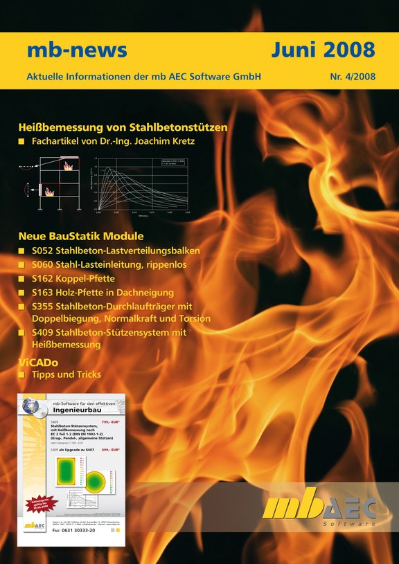 Titelseite der mb-news-Ausgabe 04-2008