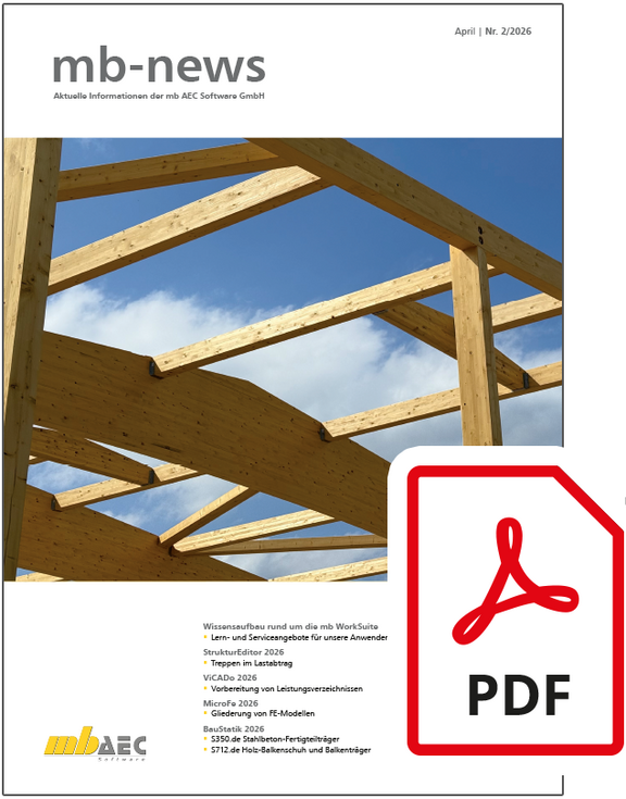 mb-news, Ausgabe 02/2026 (PDF, ~9,5 MB) mb-news 02-26 - Titelseite der mb-news mit PDF-Symbol
